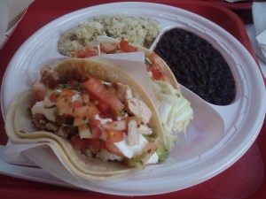 Zona Fresca taco plate